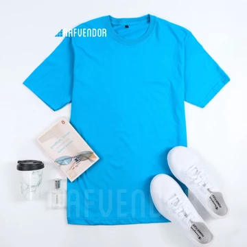 Kaos Polos Premium Cotton Combed 30S Reaktif Pria Wanita S D Xxl Xxxl Bisa Utk Sablon Dtg