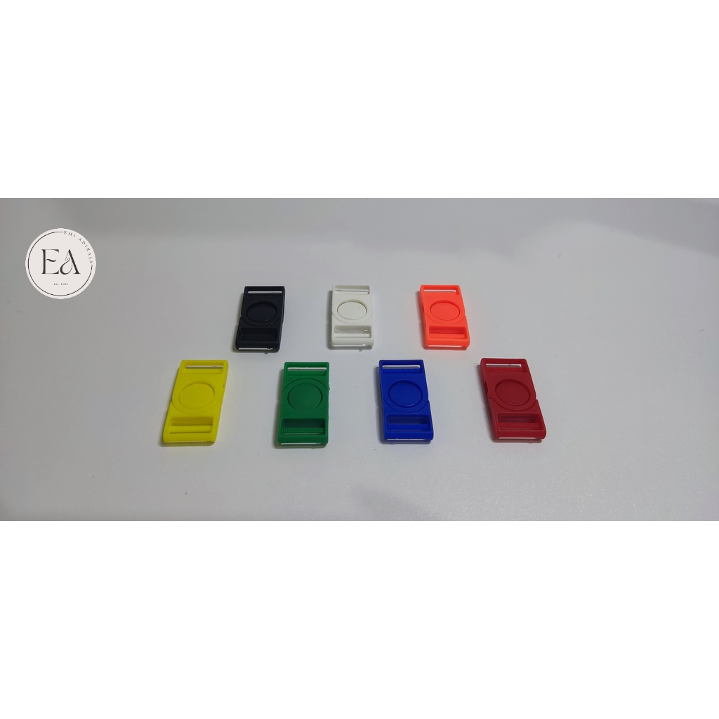 Jual Stopper id card / Stopper lanyard Warna Warni Bahan Asetat Lebar ...