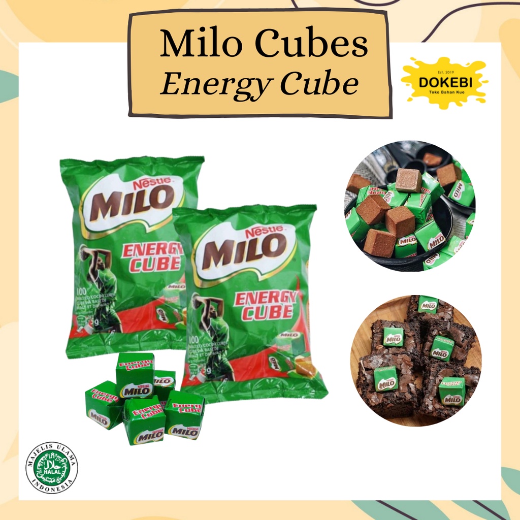 Jual Milo Cube 100 Pcs Permen Milo Milo Cube Import Milo Nestle