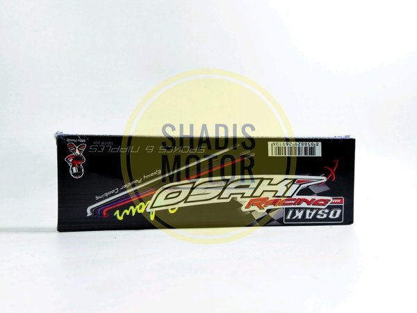 Jual Ruji Motor Merk Osaki Racing Ukuran 159 Warna Black Gold | Shopee ...
