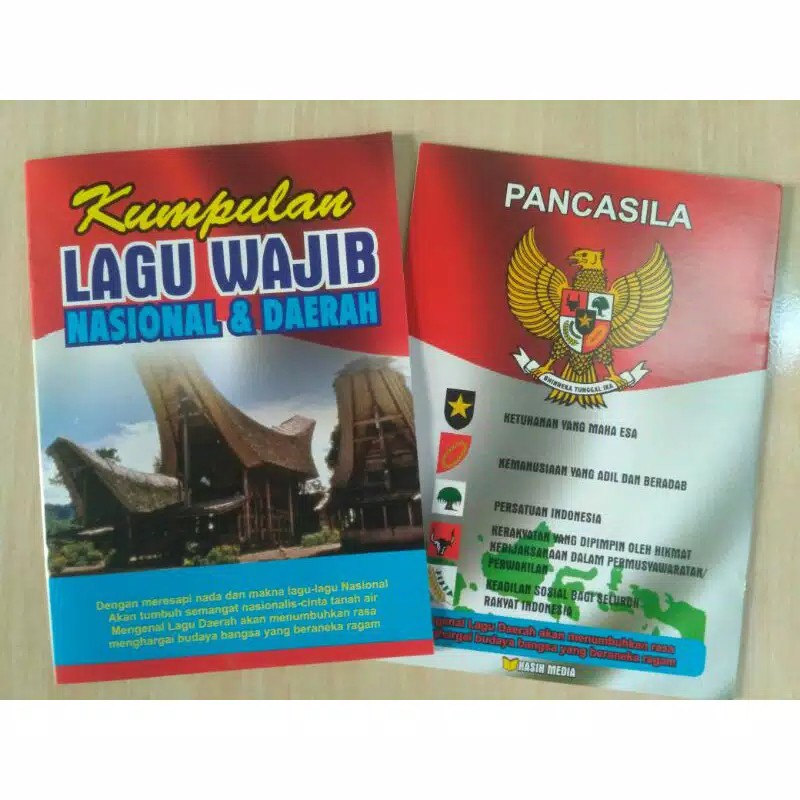 Jual Buku Kumpulan Lagu Wajib Nasional dan Daerah Murah | Shopee Indonesia