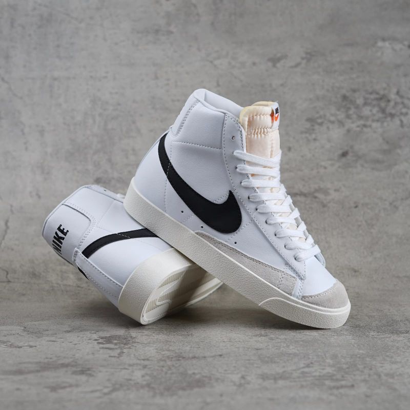 Jual Sepatu Nike Blazer High 77 Vintage Black White Premium Original Shopee Indonesia