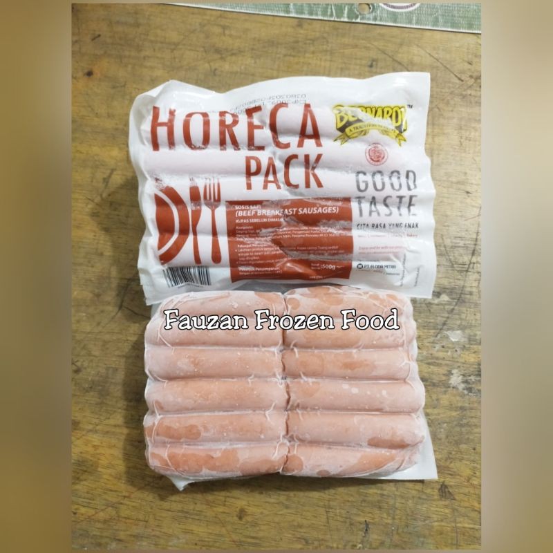 Jual Bernardi Sosis Sapi Horeca Pack 500gr Shopee Indonesia