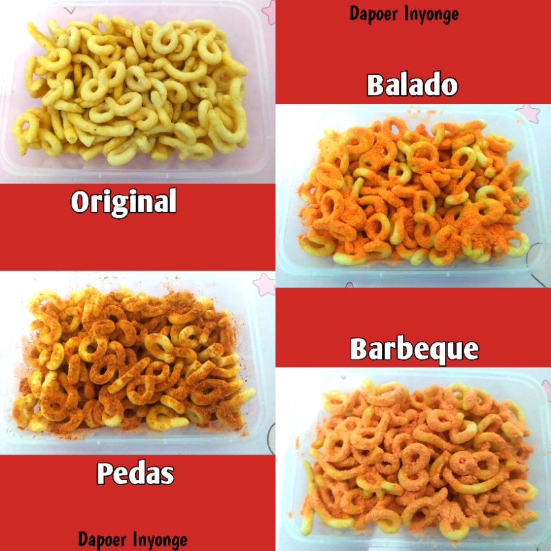 Jual Makanan ringan lanting singkong aneka rasa jajanan khas kebumen