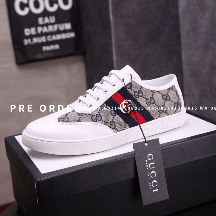 Sepatu on sale gucci sneakers