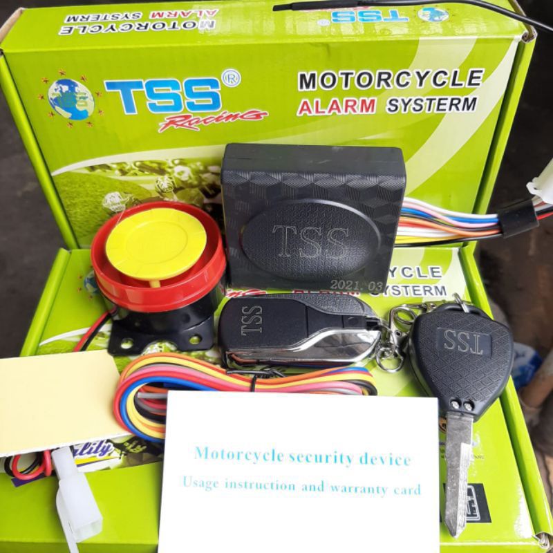 Jual Alarm Motor Alarm Remote TSS Universal Semua Motor | Shopee Indonesia
