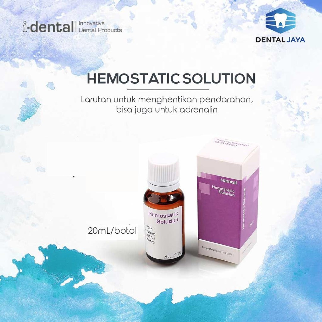 Jual Dental Jaya Hemostase liquid //HEMOSTATIC sOLUTION // Cairan