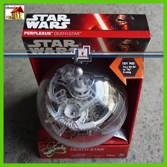 Jual elzzup- perplexus star wars death star sound light 3d labyrinth ...