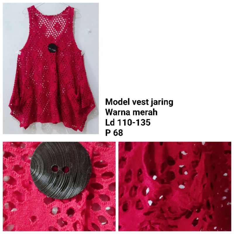 Jual Rompi jaring merah | Shopee Indonesia