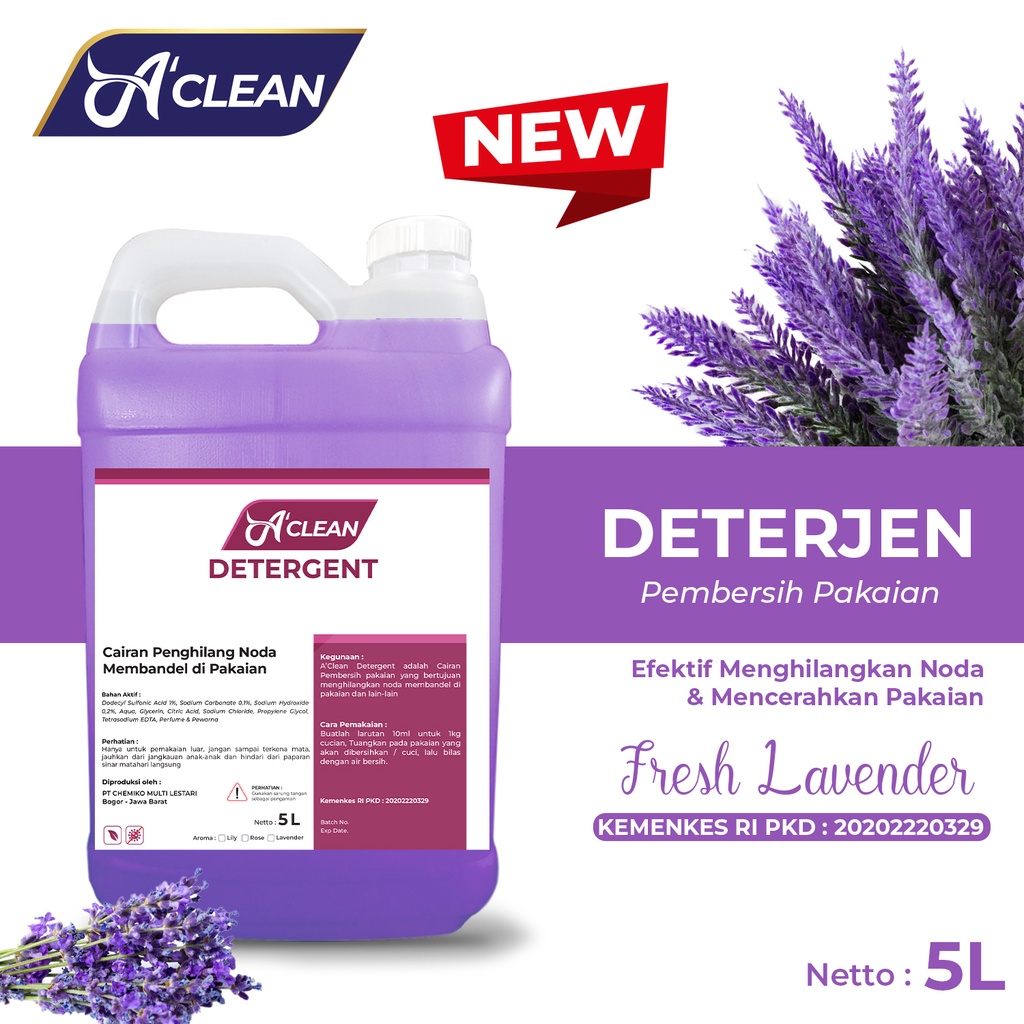 Jual Deterjen Detergent Cair Laundry Premium Liquid Detergent