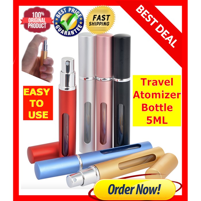 Jual Travel Perfume Bottle EASY PACK (Botol parfum mini ) / ATOMIZER