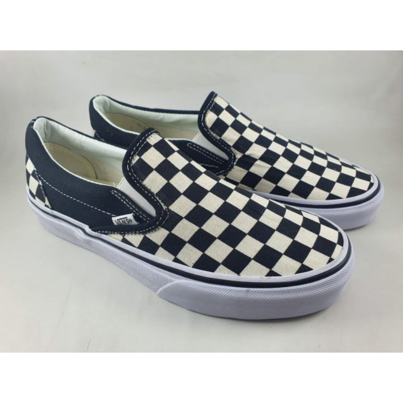 Jual Vans Slip On Checkerboard Free Tali Sepatu Extra Shopee Indonesia