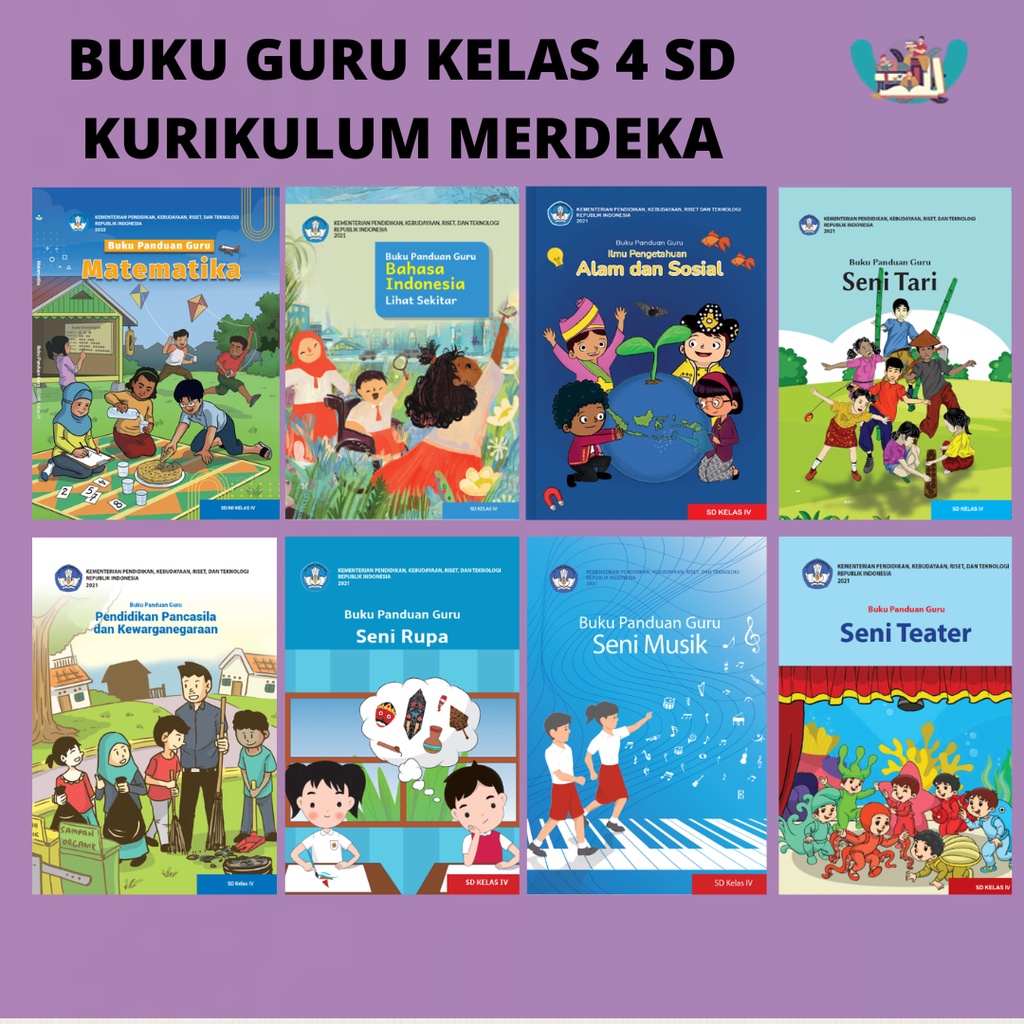 Jual Buku Guru Kelas 4 Sd Kurikulum Merdeka 2022 Shopee Indonesia 1501