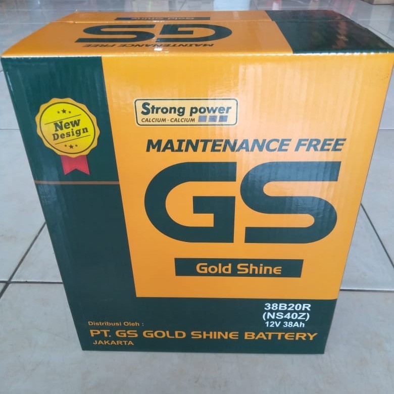 Aki Mobil Avanza + Xenia NS 40 Z Gs Gold Shine Aki MF Kering