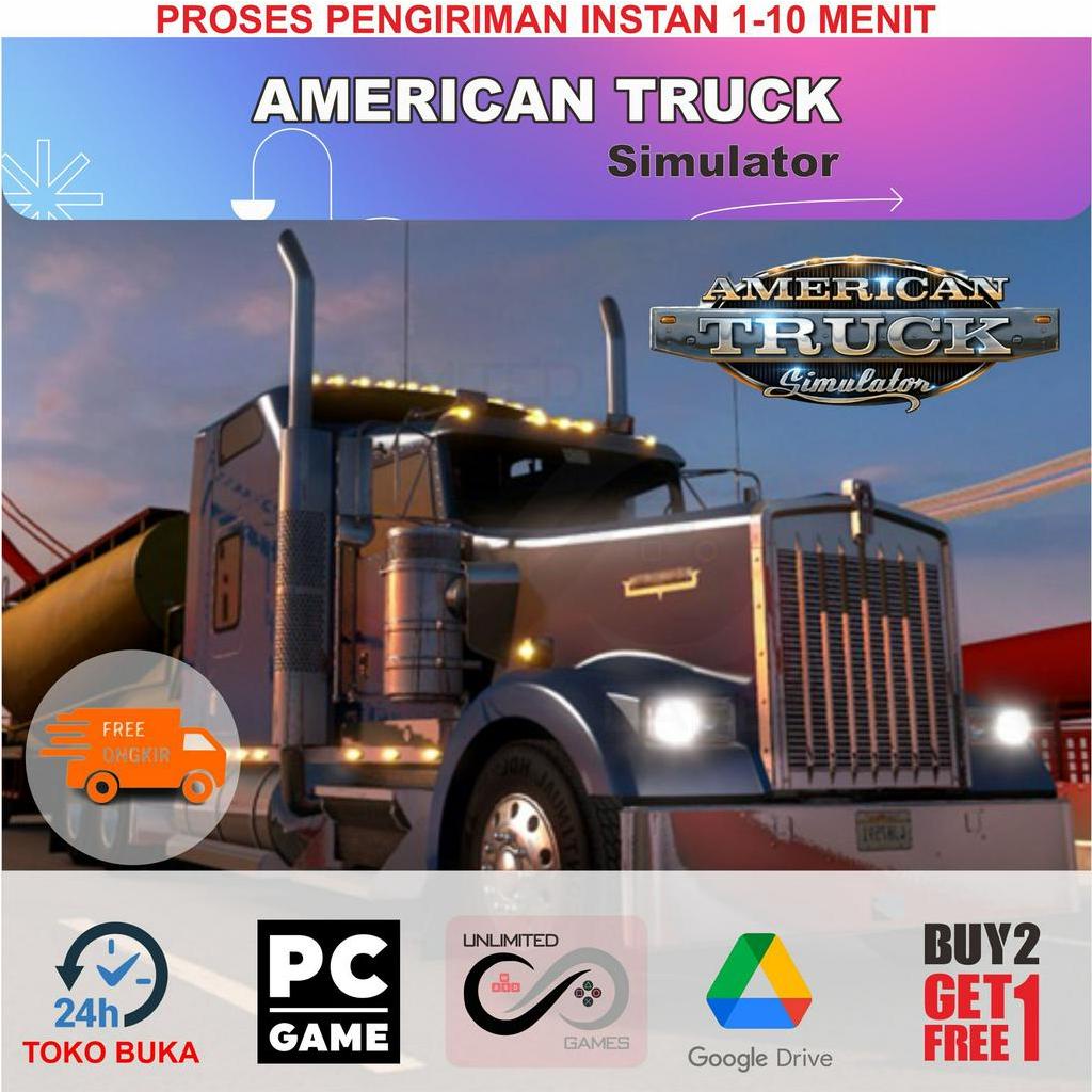 Jual AMERICAN TRUCK SIMULATOR | PC GAMES | LAPTOP GAMES | TERMURAH | Shopee  Indonesia