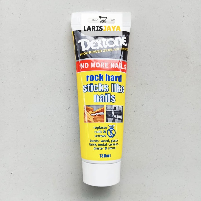 Jual LEM DEXTONE NO MORE NAILS 130ML / PENGGANTI PAKU Shopee Indonesia