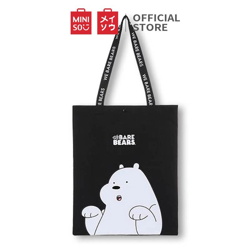 Miniso Japan Miniso We Bare Bears Tote Bag Harga Tote Bag Miniso