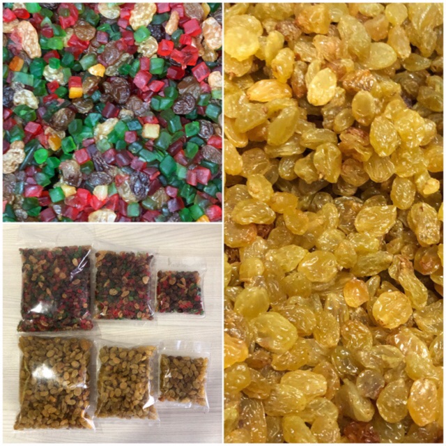 Jual Mix fruit Buah Campur Kismis Raisin Golden Kuning 250gram | Shopee ...
