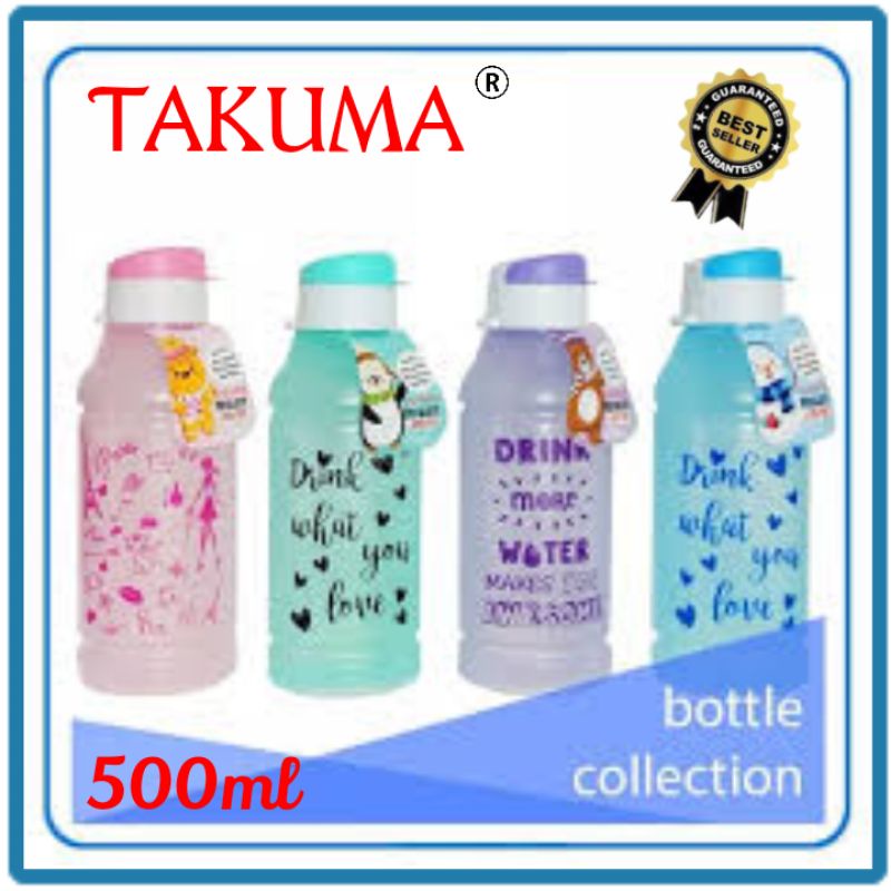 Jual Takuma Botol Plastik 500ml Bahan Plastik Polypropylene Foodgrade ...