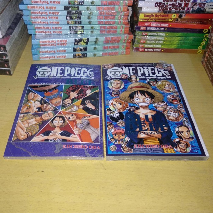 Jual New One Piece Data Book (Paket, Segel) Shopee Indonesia
