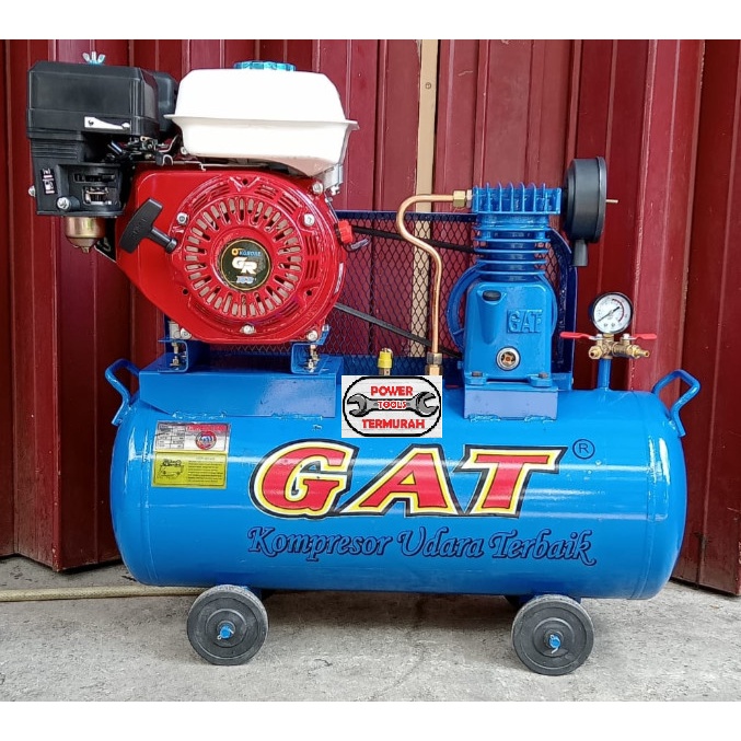 Jual Kompresor Angin GAT 1/4 HP + Engine Air Compressor Kompressor ...