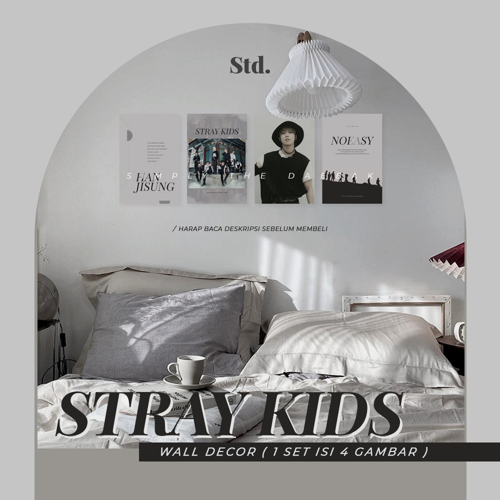 Jual STRAY KIDS NOEASY Wall Decor kpop poster aesthetic nordic ...
