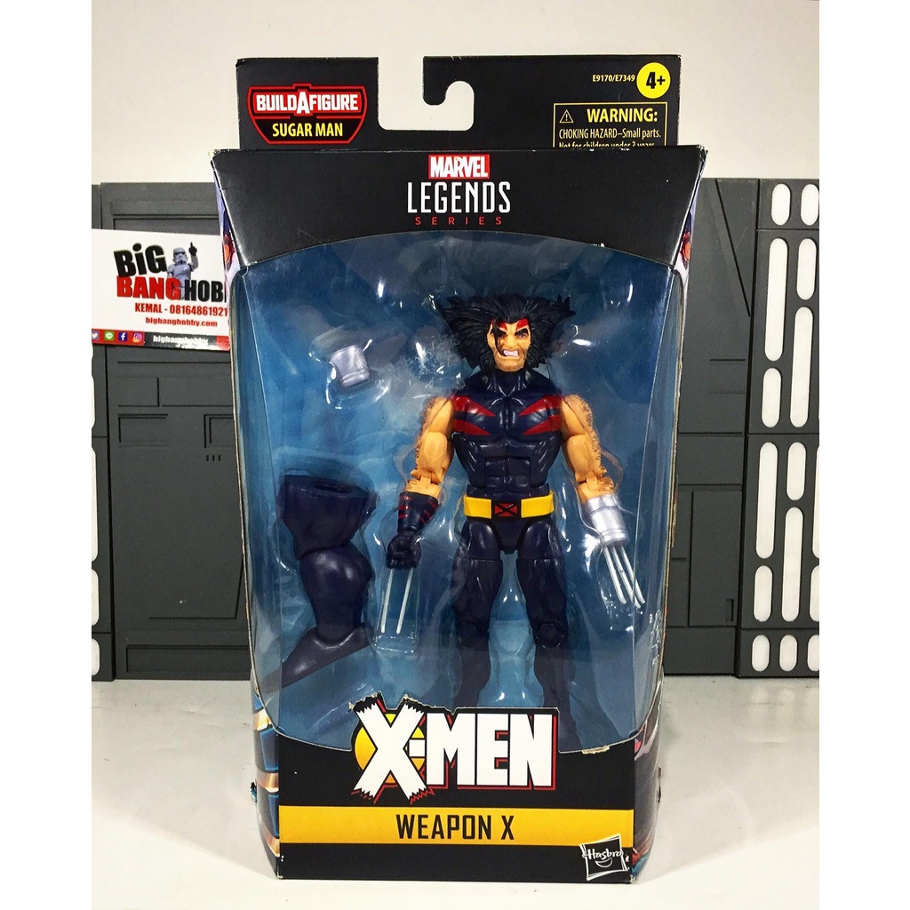Figurine Wolverine Marvel Legends Apocalypse Series - ToyBiz 2003 - 16cm NEUF