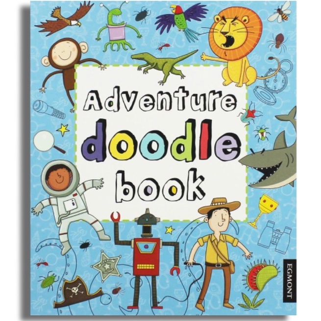 Jual ACTIVITY BOOK ADVENTURE DOODLE BOOK | Shopee Indonesia