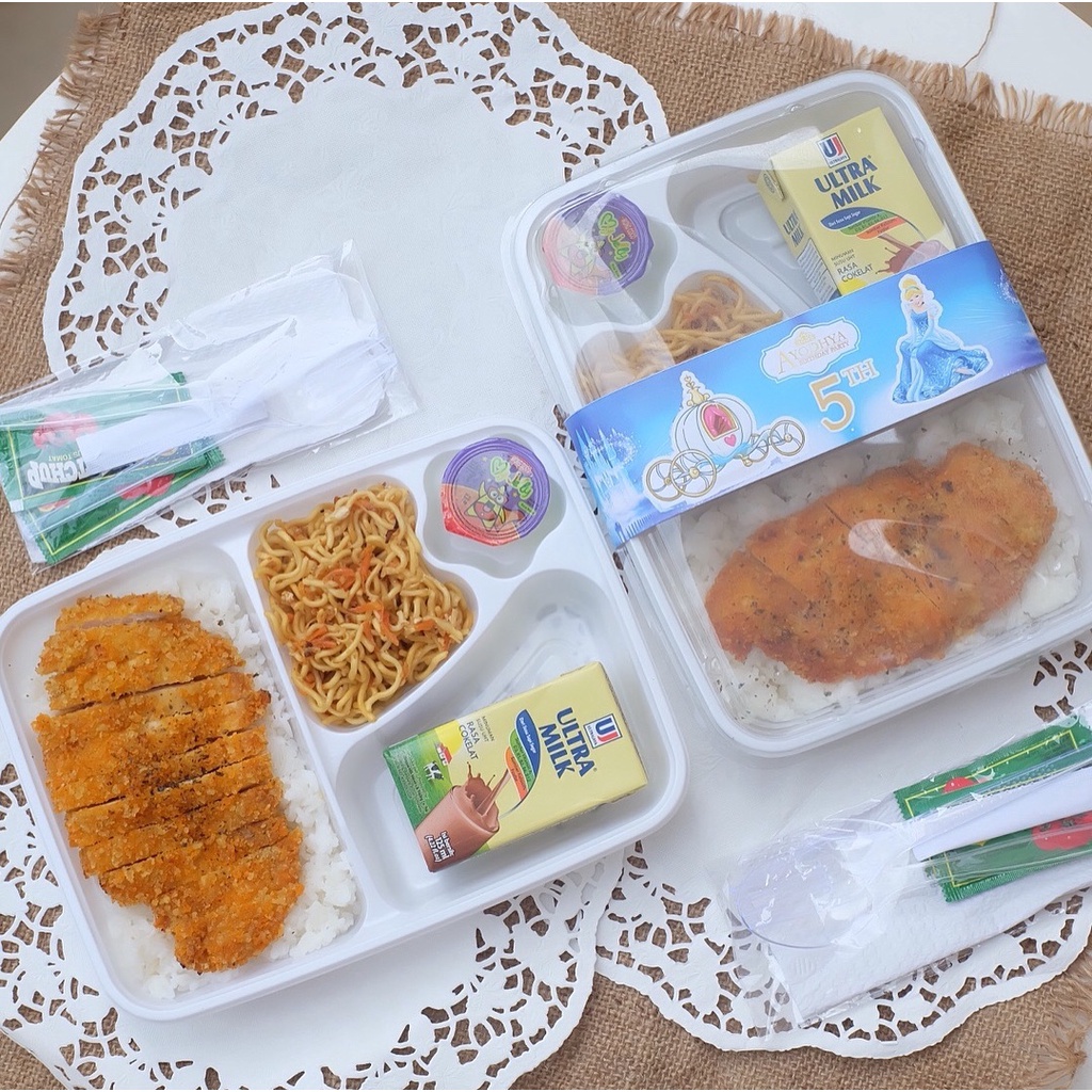 Jual RICE BOX | NASI KOTAK | NASI BENTO | PORSI BANYAK | FREE DESAIN ...