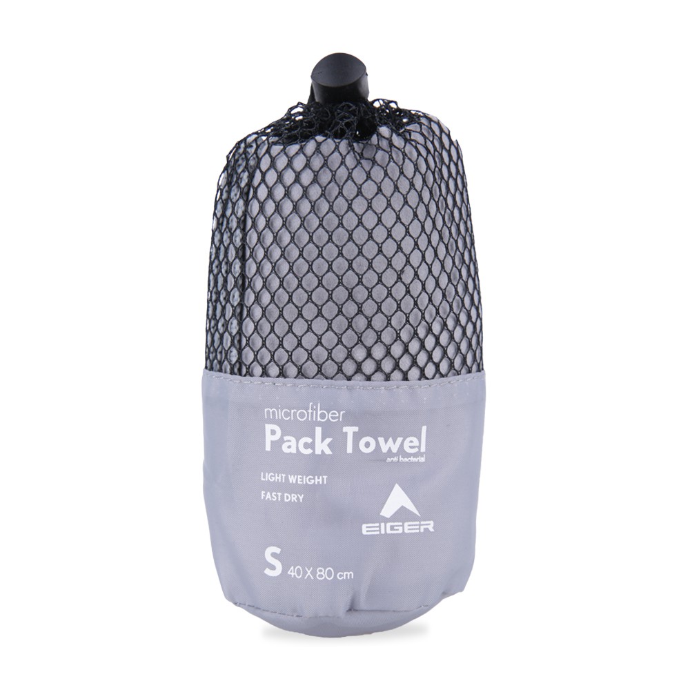 Jual EIGER PACK TOWEL GREY Shopee Indonesia