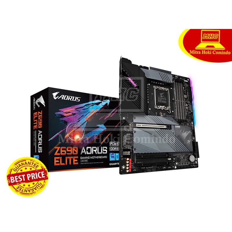 Jual MAINBOARD / MOTHERBOARD GIGABYTE INTEL Z690 AORUS ELITE Shopee