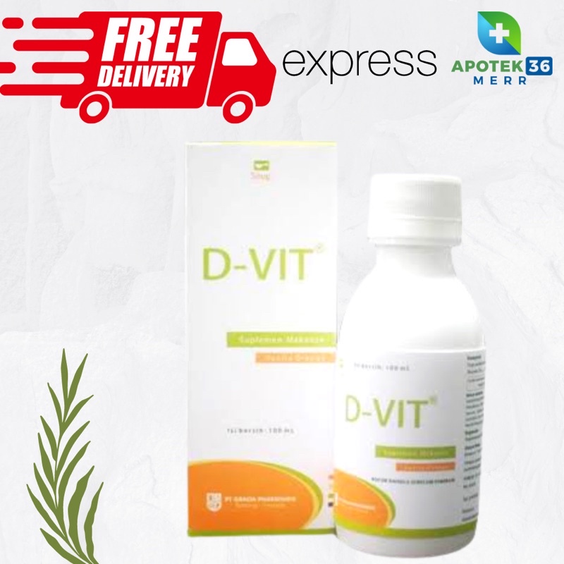 Jual D-VIT DVIT SIRUP SYRUP VITAMIN D3 | Shopee Indonesia