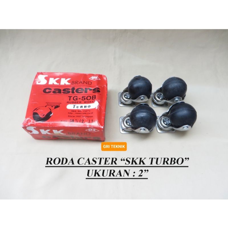 Jual RODA CASTER BULAT SKK TURBO UKURAN 2 INCI / RODA LEMARI / RODA ...