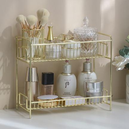 Jual RAK TEMPAT MENYIMPAN KOSMETIK MODEL DUA LAPISAN GAYA NORDIC ...