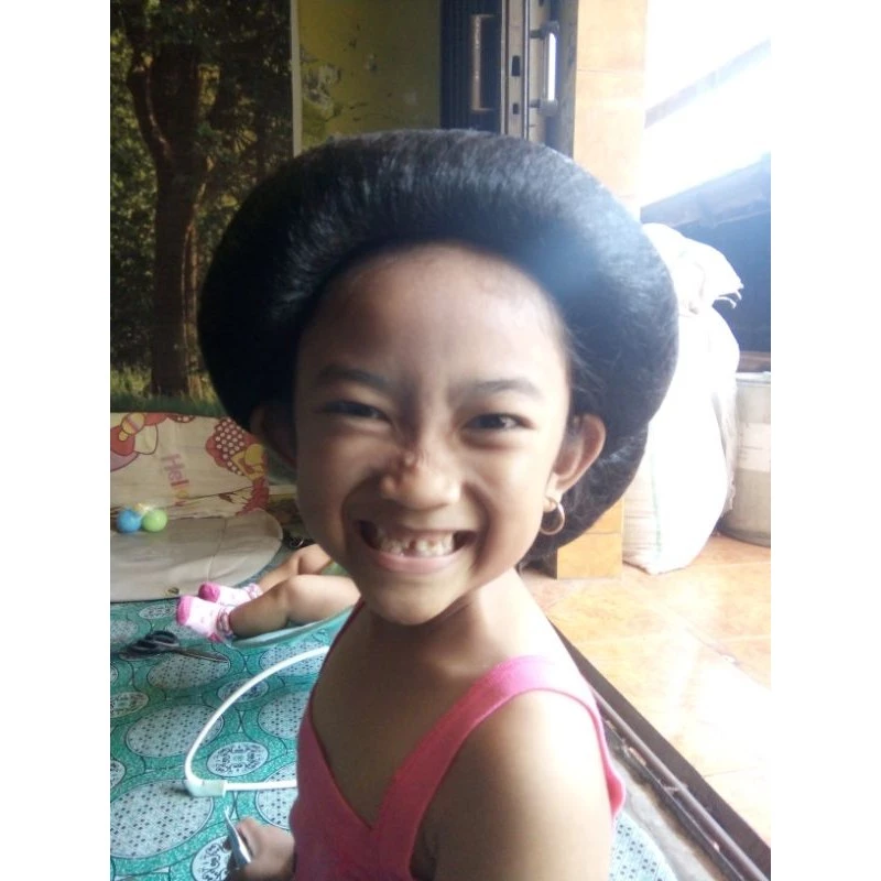 Wig Sanggul Anak-Anak