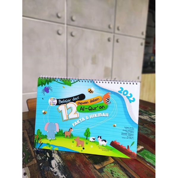 Jual kalender elhana 2022 - kalender anak - kalender islami | Shopee