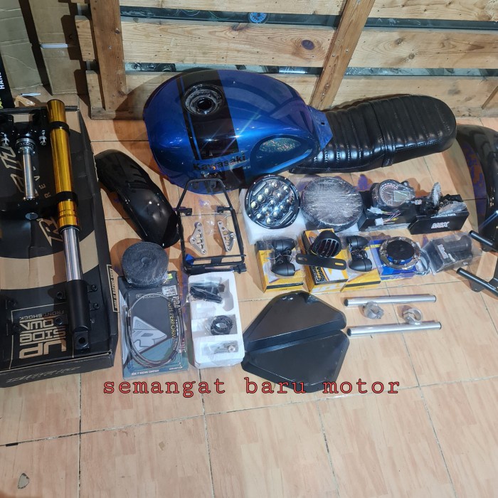 Jual ninja 250 custom scrambler clearance