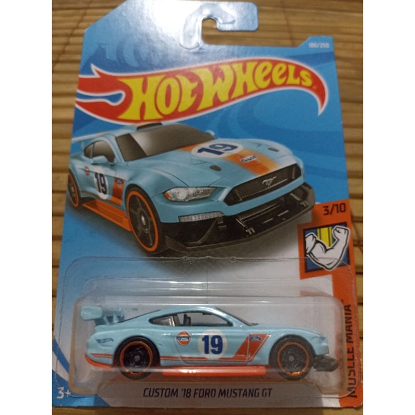 Jual hot wheels custom 18 ford mustang gt murah shopee indonesia