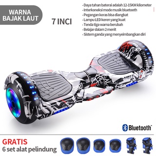 Jual Hoverboard smart balance LED wheel 7 inch elektrik murah