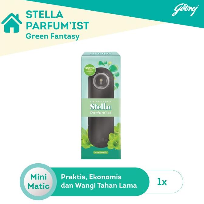 Jual Stella Mini Matic Parfum'Ist Green Fantasy -Pengharum Ruangan ...