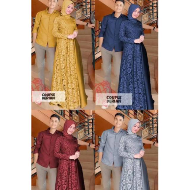 Jual Gamis Brukat Dan Baju Pria Couple Shopee Indonesia 9544