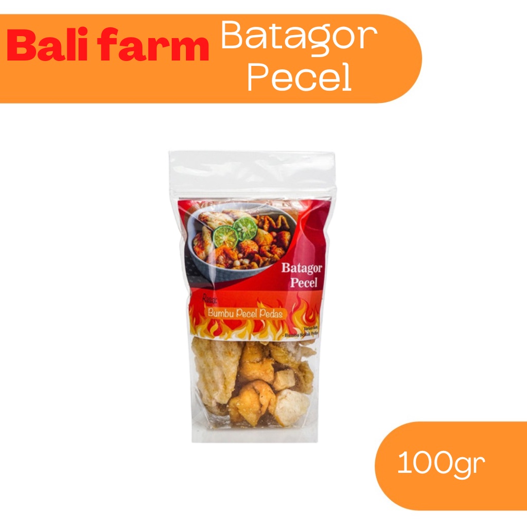 Jual Saboga x Bali Farm Batagor Pecel Lezat Renyah 100gr | Shopee Indonesia
