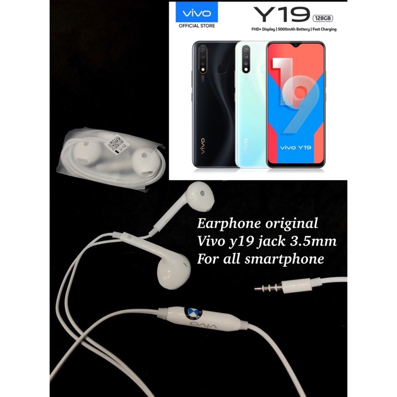 Vivo y19 earphone sale