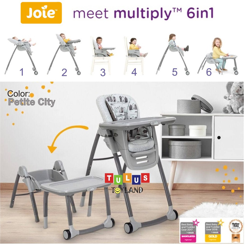 Jual Baby Chair Joie Multiply 6in1 High Chair Kursi Makan Anak