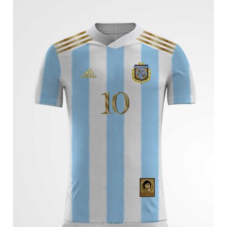 20/21 Argentina MARADONA Commemorative Edition Argentina Pre Match Jersey  2021 #10 MESSI 200th Anniversary DYBALA AGUERO CELSO MARTINEZ Football Shirt  Uniforms From Star1991, $13.76