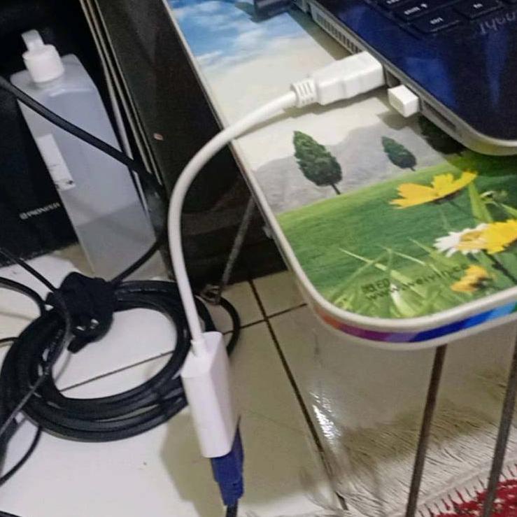 Jual Barang Pilihan.. KABEL ADAPTER HDMI KE VGA FEMALE LAPTOP TV ...