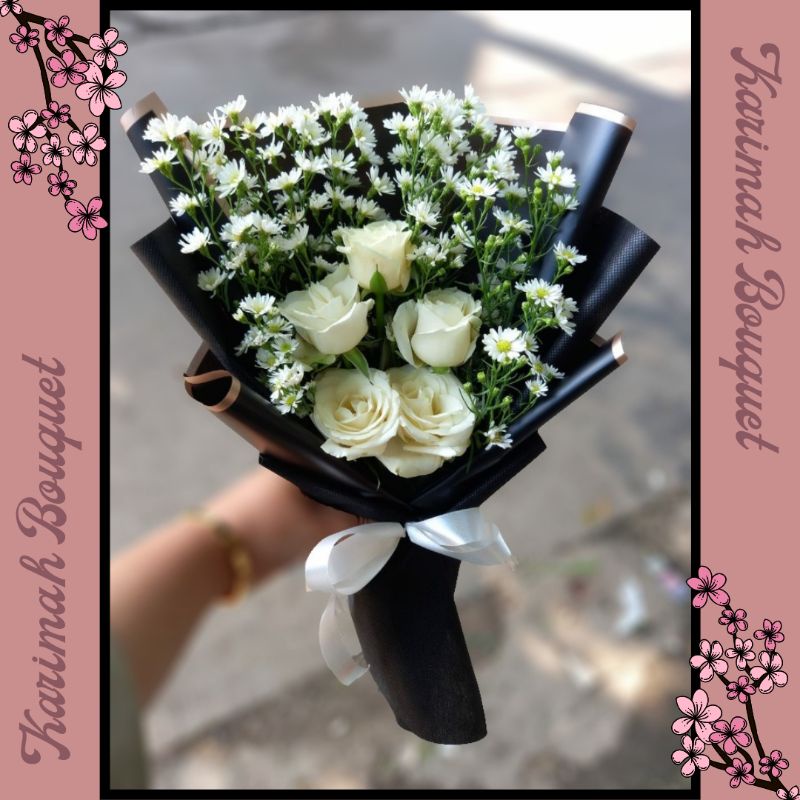 Jual SEHARI JADI! Buket Bunga Wisuda Bandung Flower Hand Bouquet Asli ...