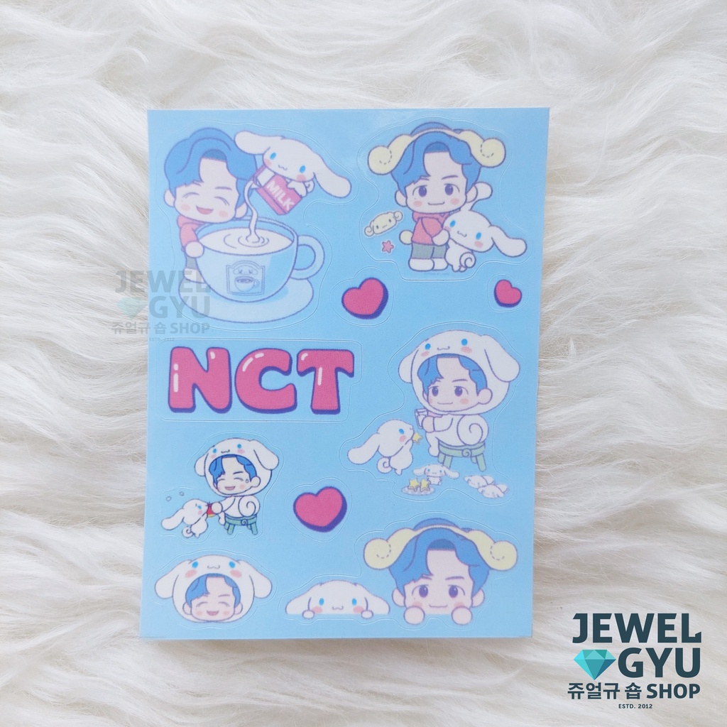 Jual NCT Dream Sanri0 Glossy Sticker / Stiker Mark Renjun Jeno Haechan ...