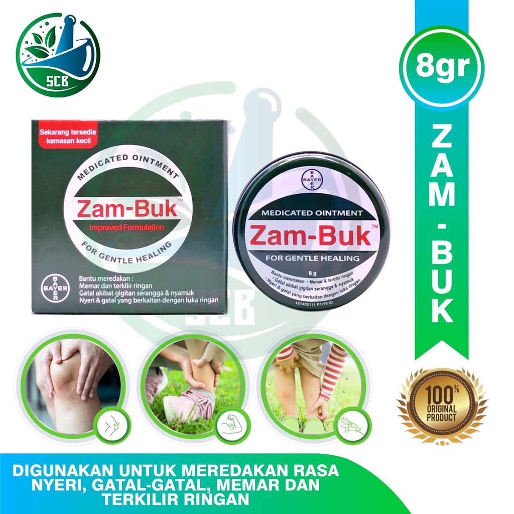 Jual Zam Buk Zambuk Bayer Obat Salep Luka Memar Shopee Indonesia