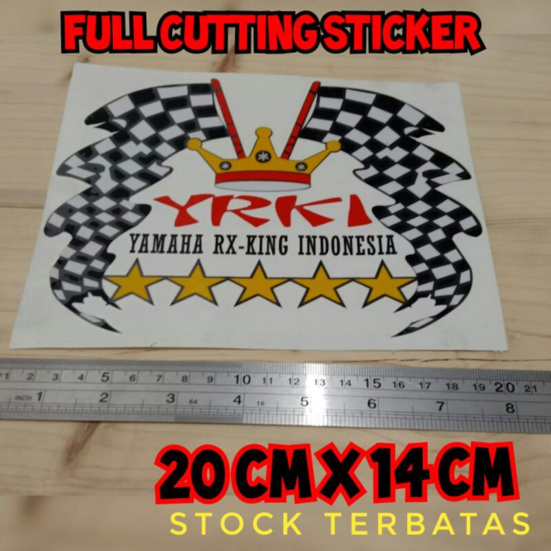 Jual YRKI Cutting Sticker Yamaha RX-King Stiker | Shopee Indonesia